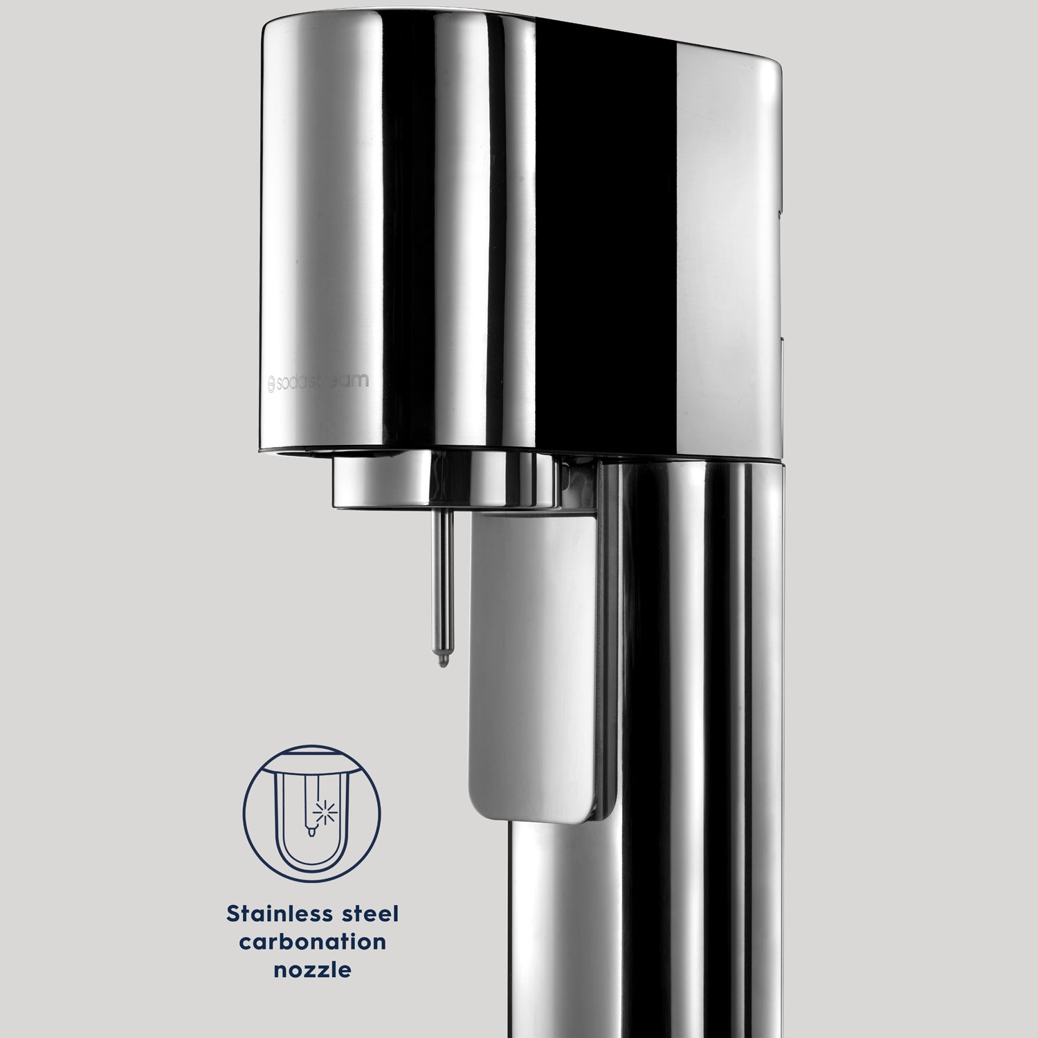 Kolsyremaskin - ensō™ Rostfri Quick Connect SodaStream