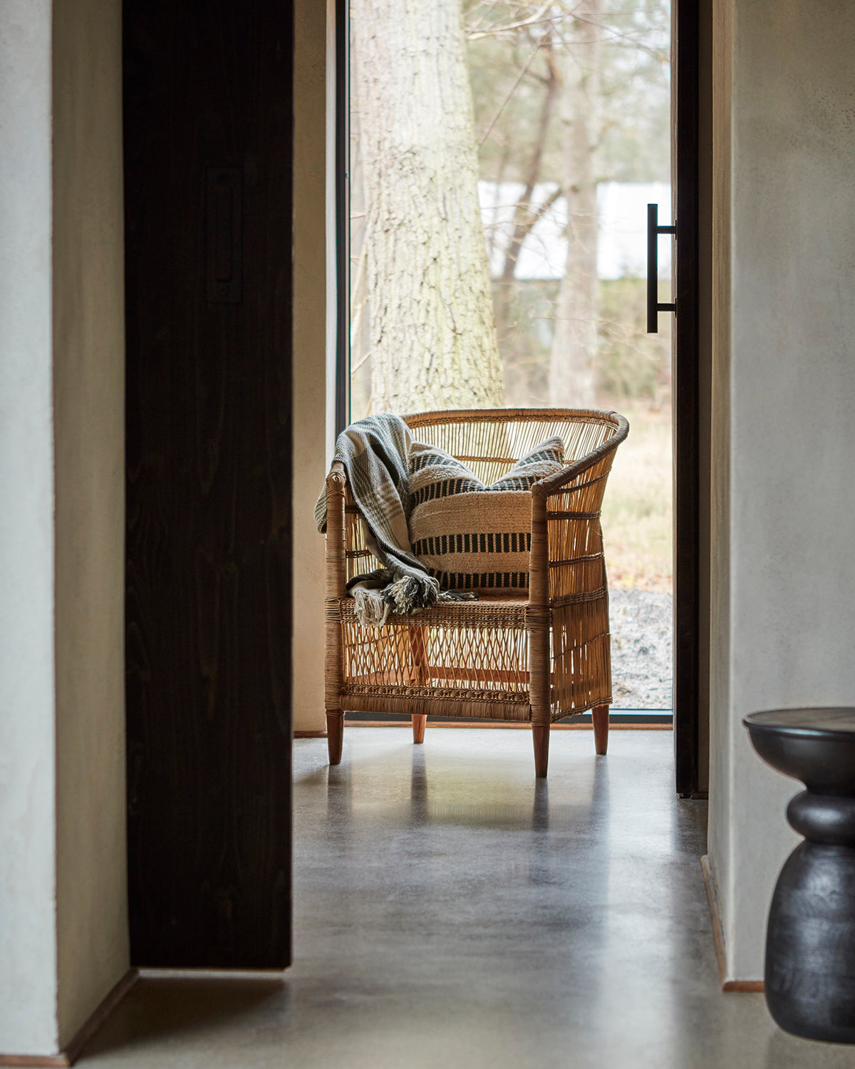 ANNA Kuddfodral, Elfenben/grön Affari of Sweden