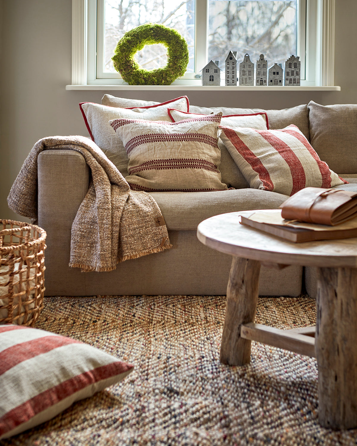 FENIX Ljuslykta hus, Grå/vit Affari of Sweden