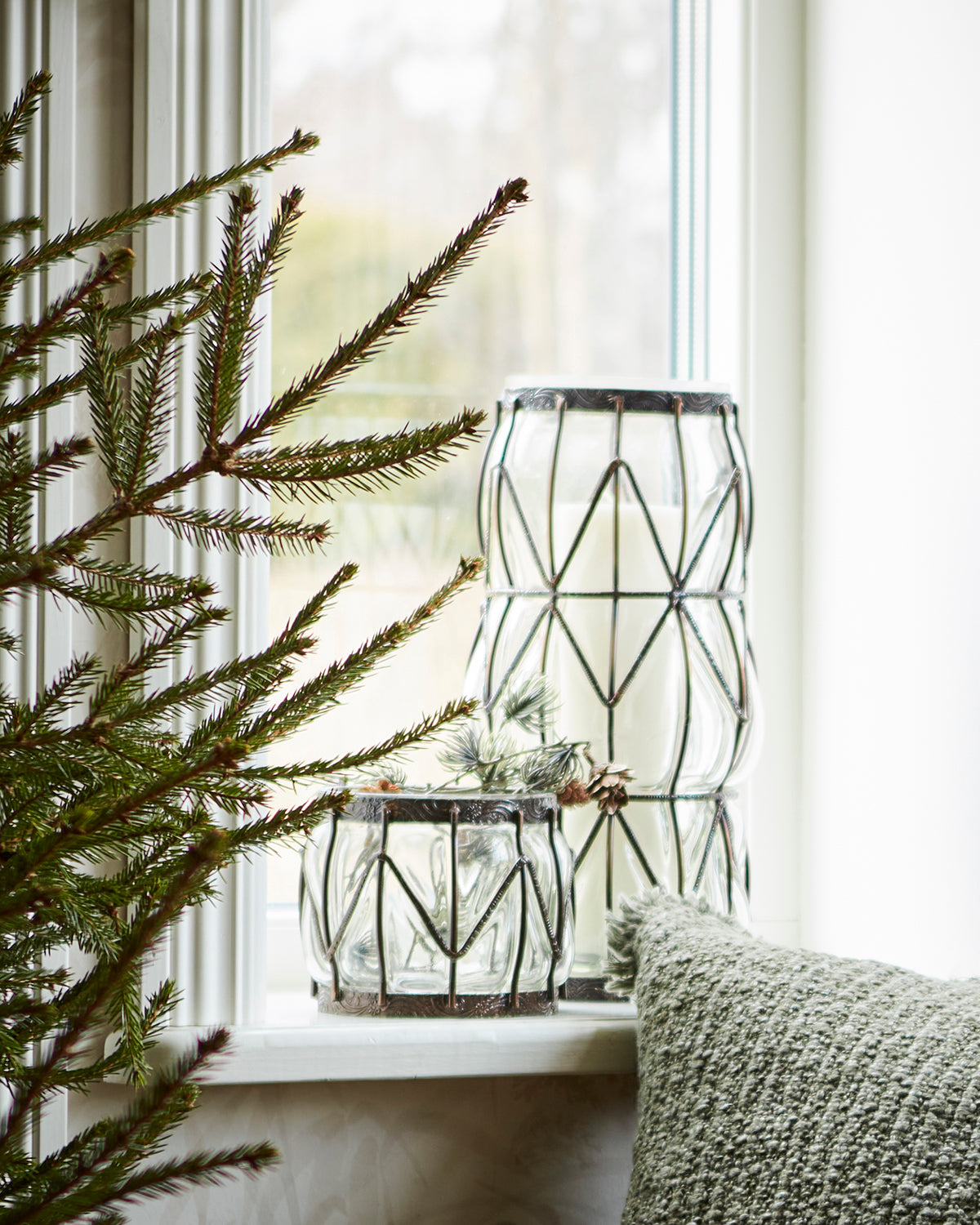 BELLE Vas, Klar/brun Affari of Sweden