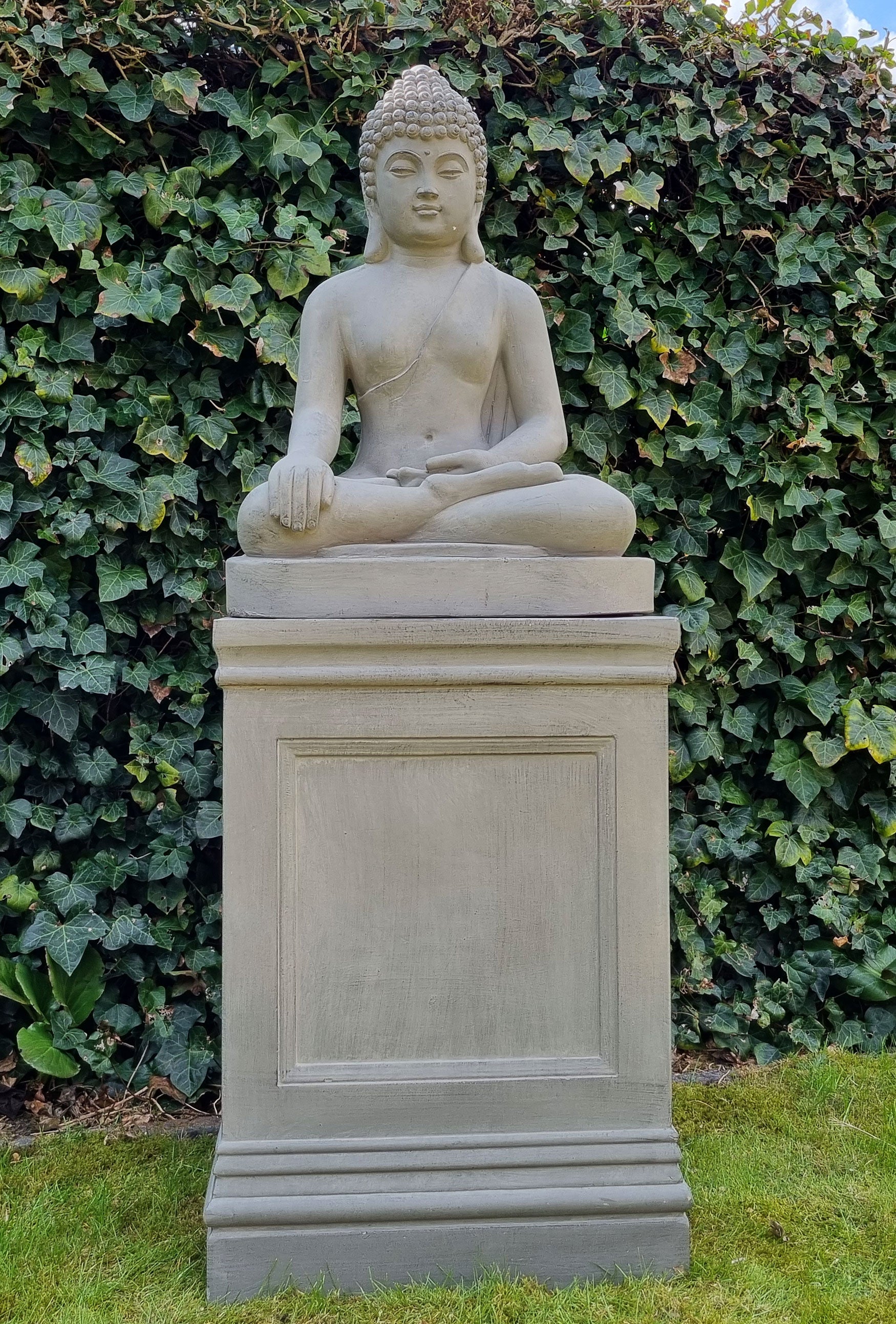 Sittande Buddha Staty XL Boeddha Beelden
