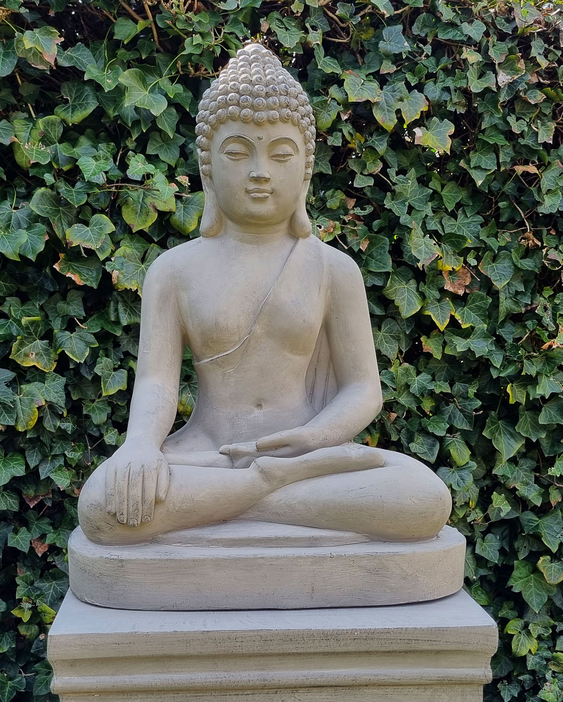 Sittande Buddha Staty XL Boeddha Beelden