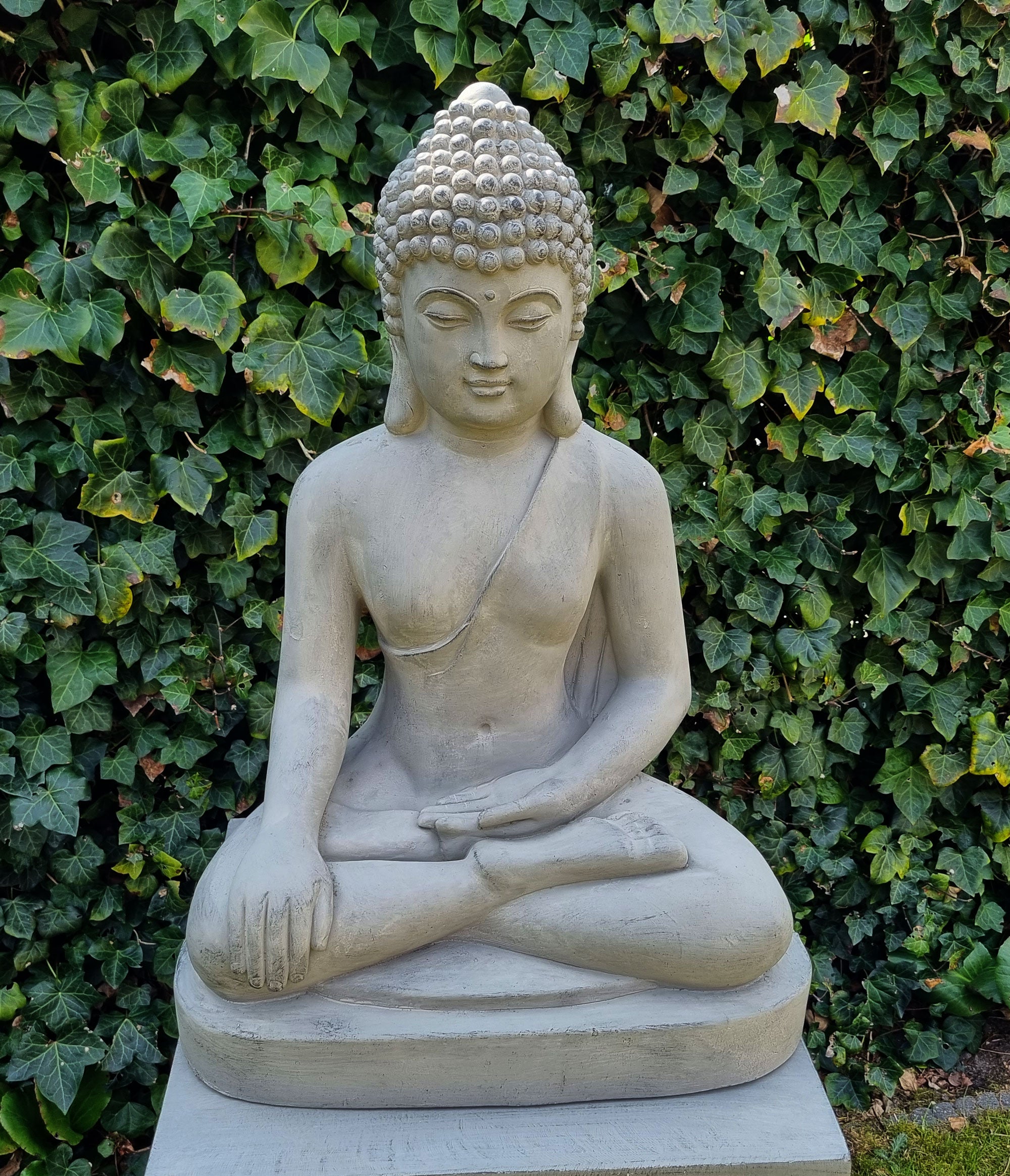 Sittande Buddha Staty XL Boeddha Beelden