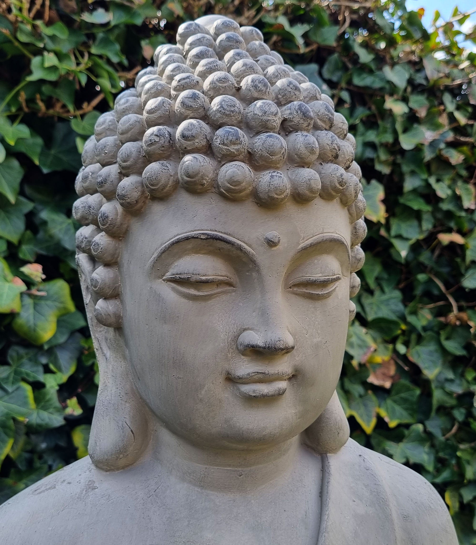 Sittande Buddha Staty XL Boeddha Beelden