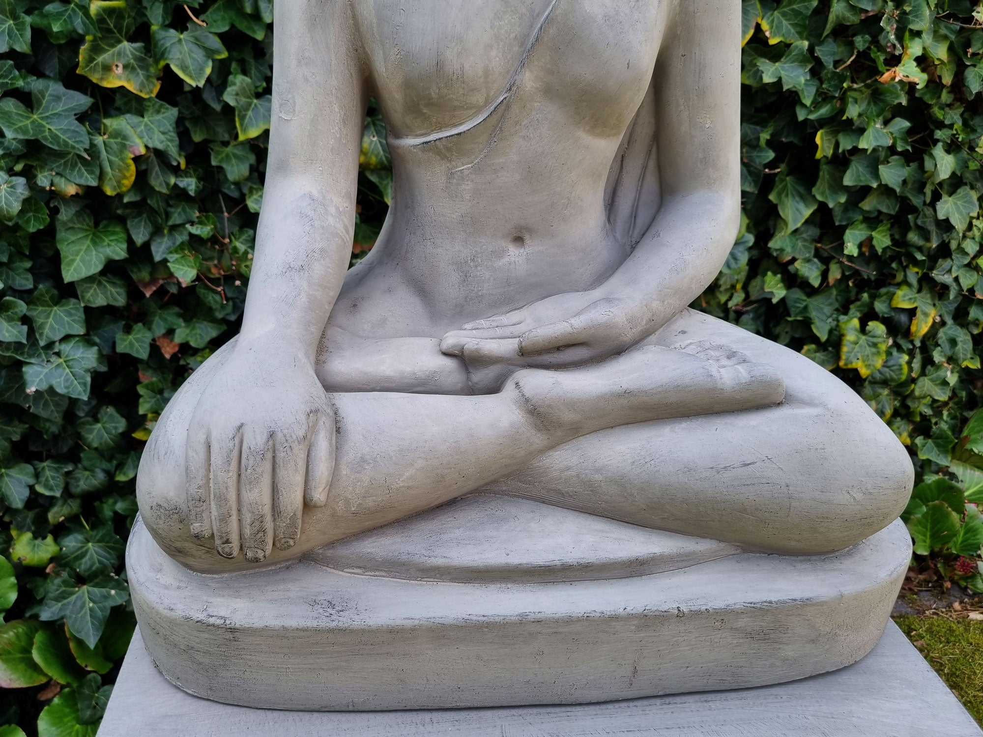 Sittande Buddha Staty XL Boeddha Beelden
