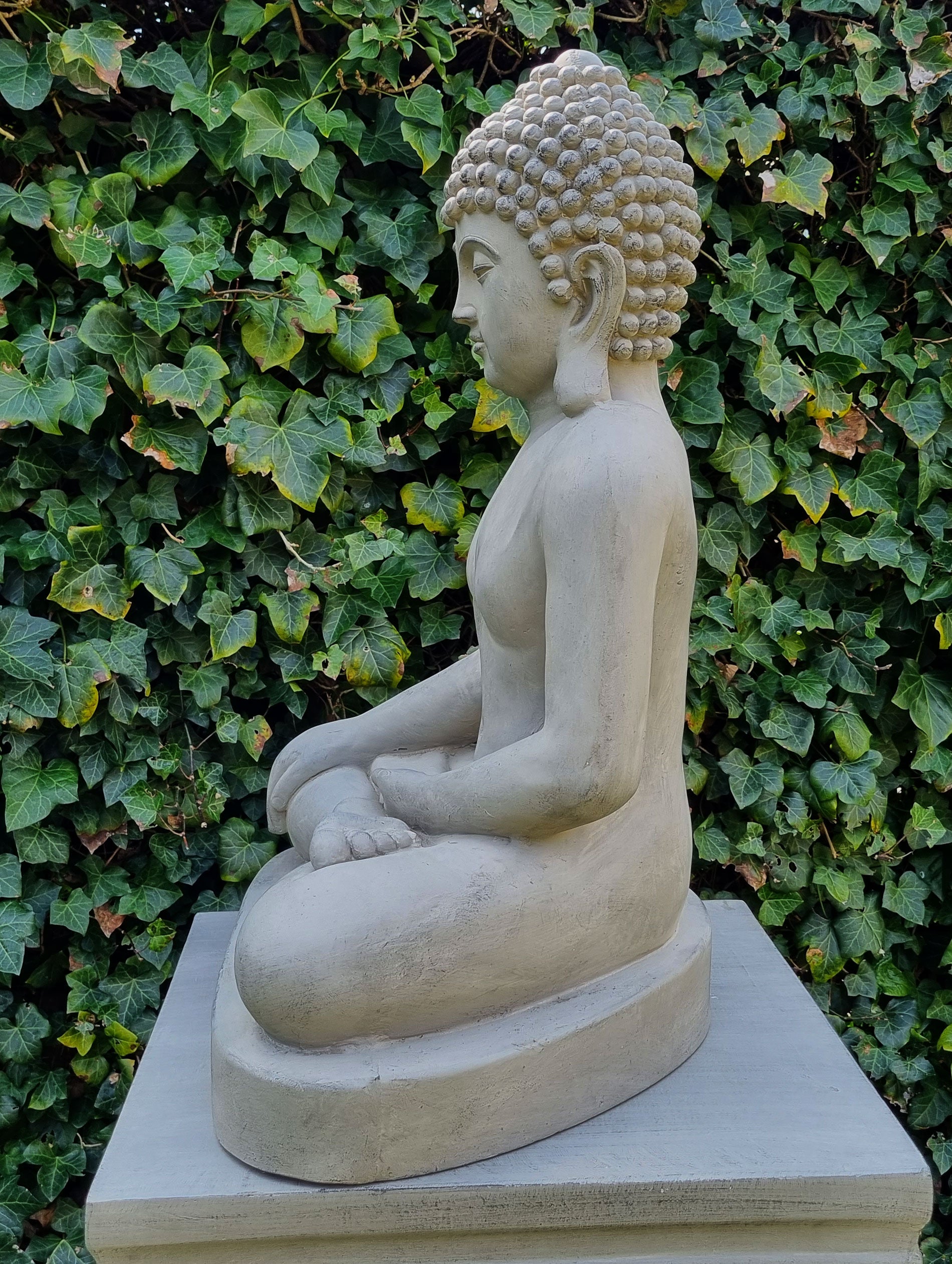 Sittande Buddha Staty XL Boeddha Beelden