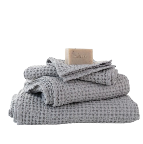 Honeycomb Waffle - Handduk Linen Tales