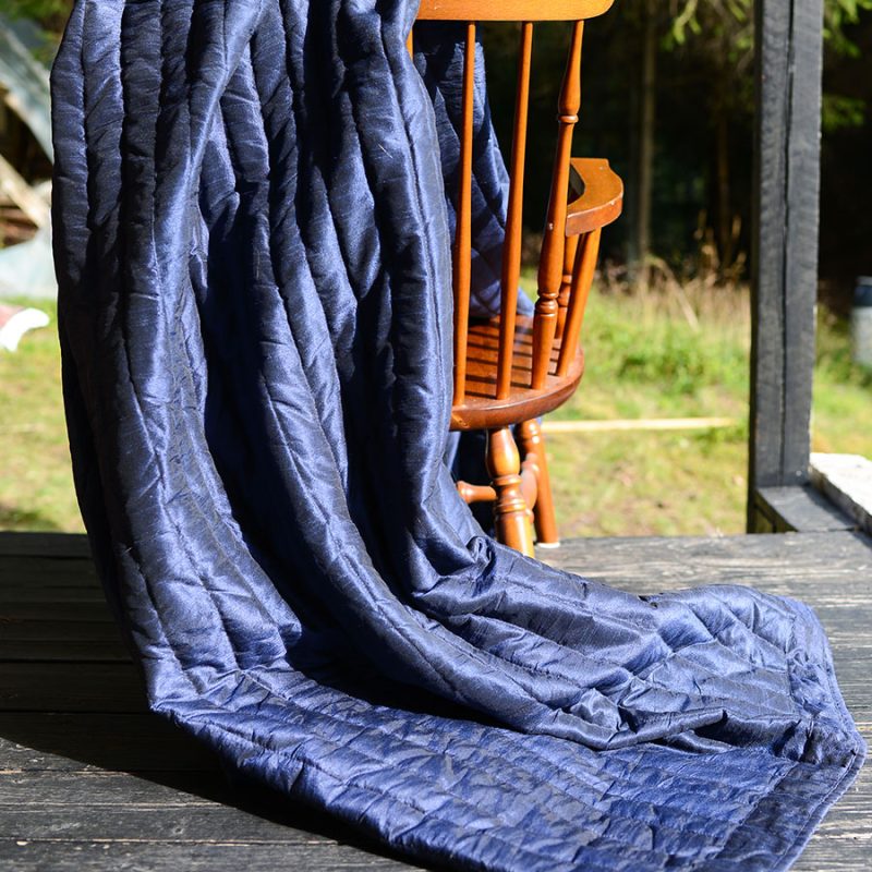 Överkast Metallo 180x270 cm Navy Etol