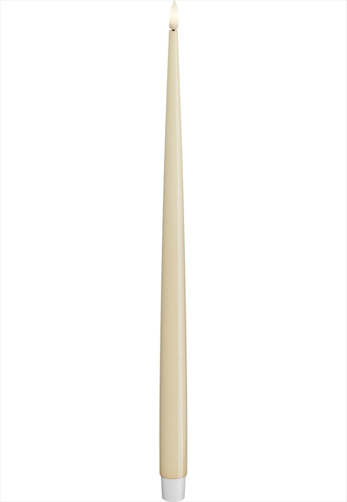 LED Kronljus Shiny 2,2x38 cm Cream 2-pack DeluxeHomeart