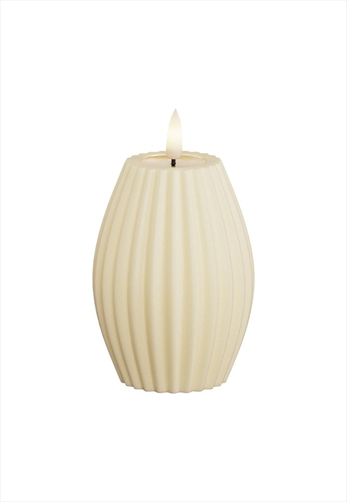 LED Ljus Stripe Cream 7,5x10 cm DeluxeHomeart