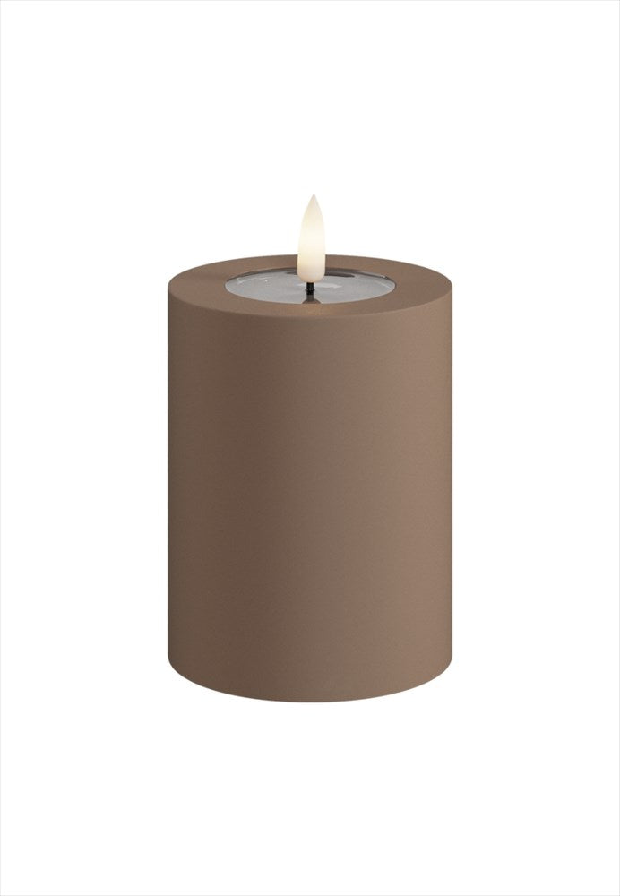 LED Blockljus Utomhus Mocca 7,5x10 cm DeluxeHomeart