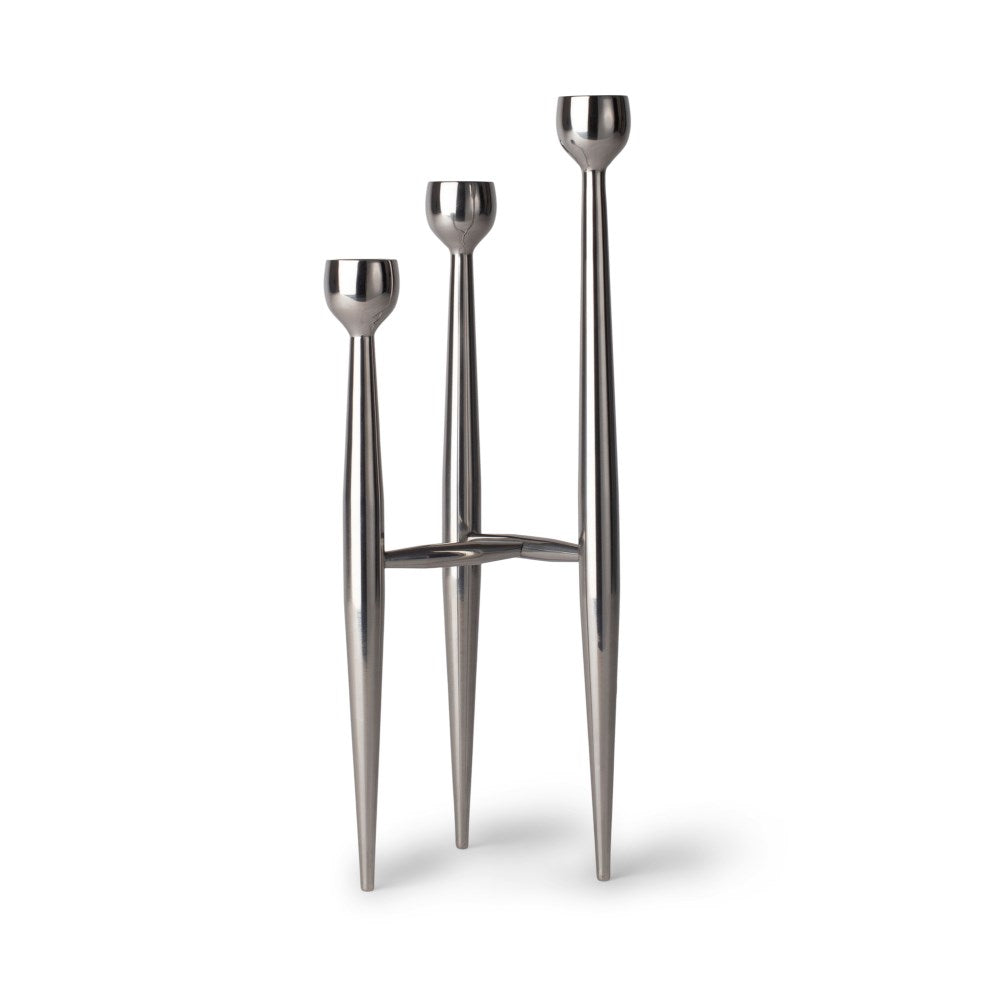 Apollo Ljusstake 32 cm Rostfritt Stål Spring Copenhagen