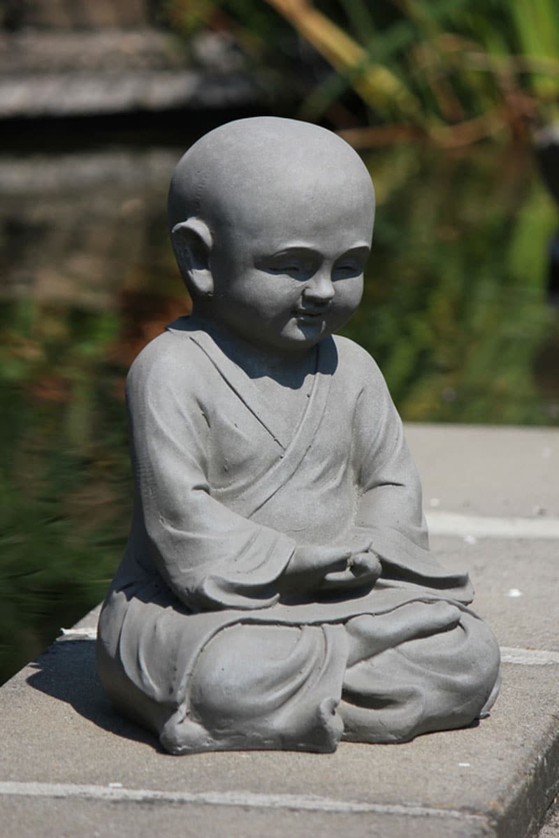 Shaolin Munk Staty Boeddha Beelden