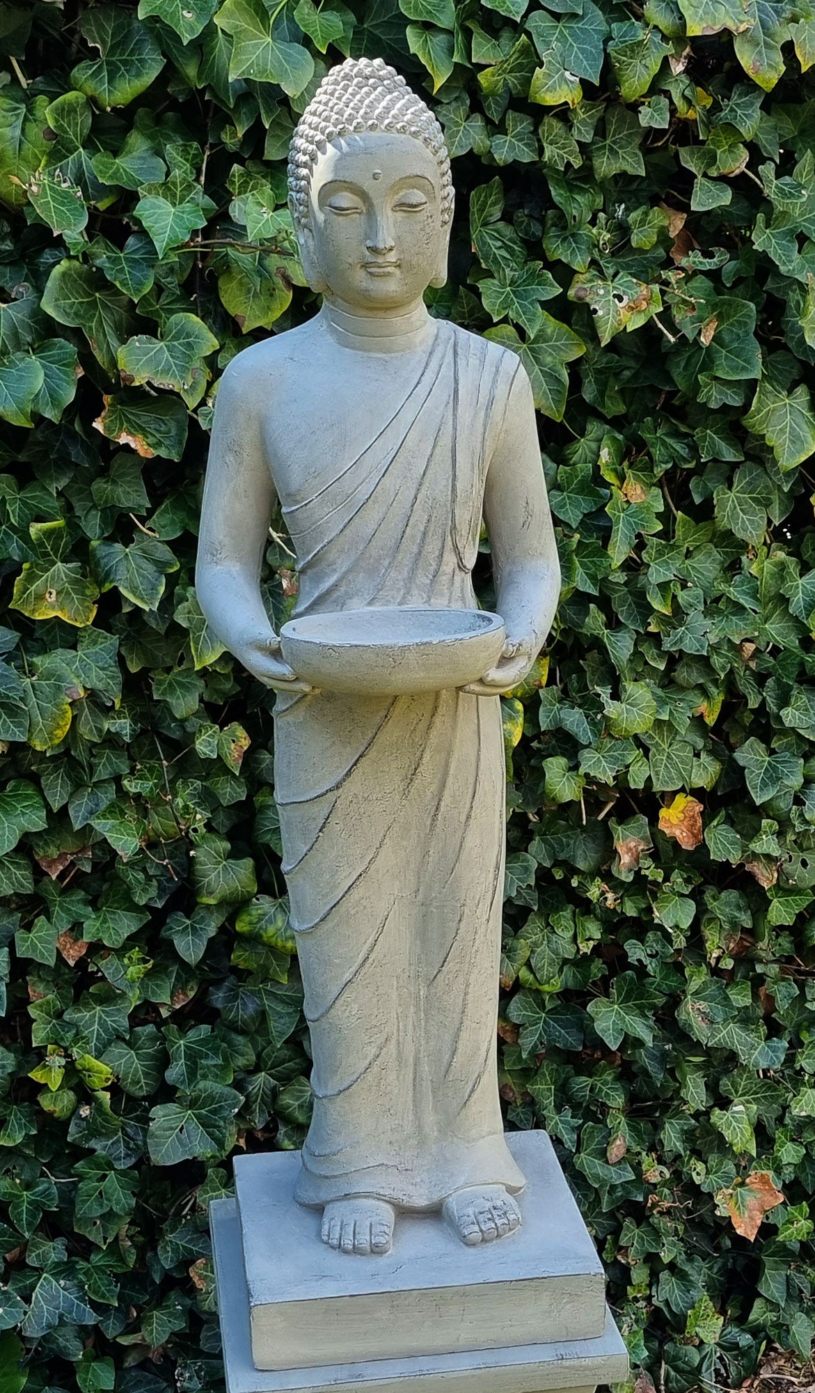 Trädgårdsstaty Buddha 100 cm Boeddha Beelden