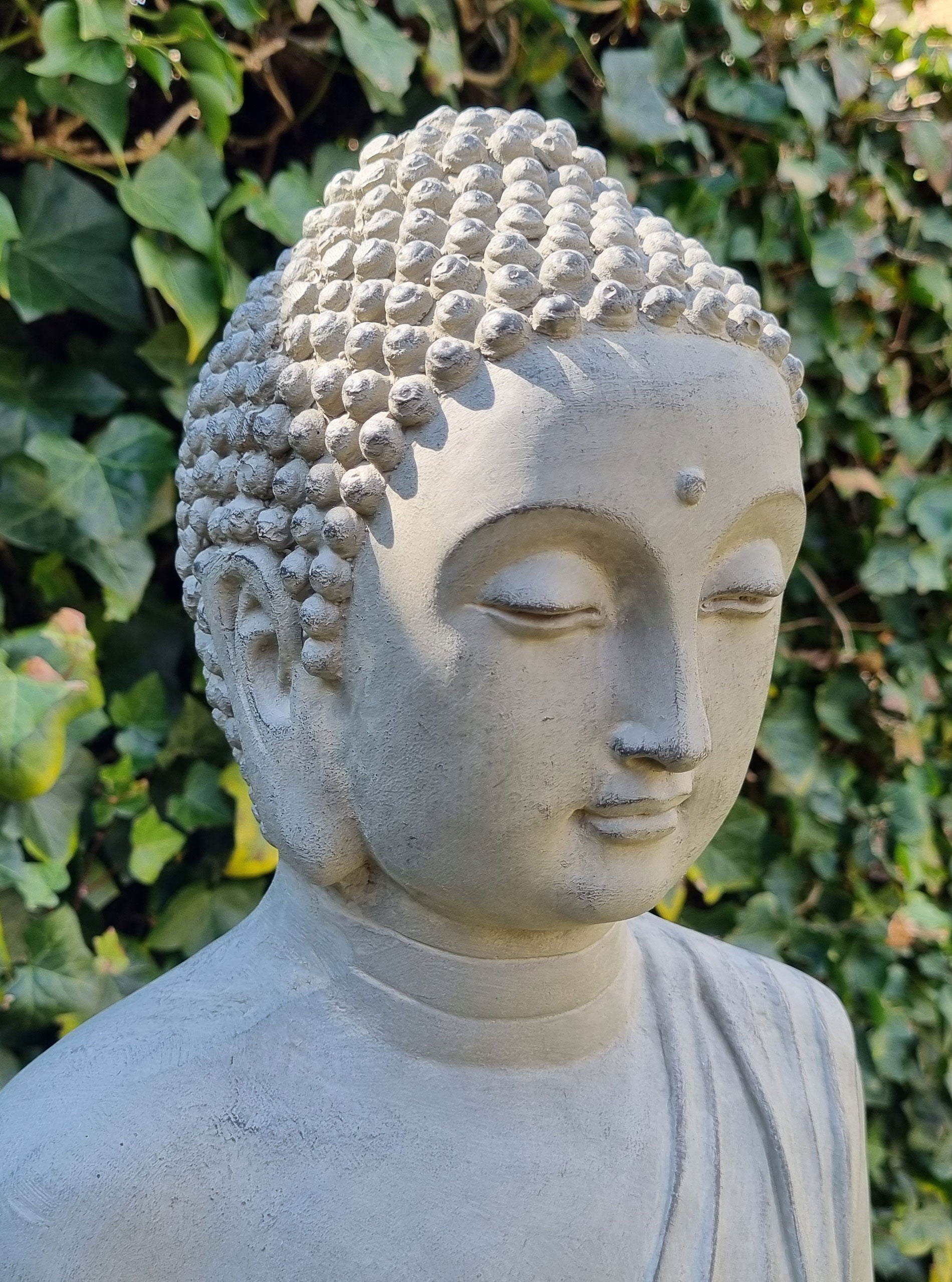 Trädgårdsstaty Buddha 100 cm Boeddha Beelden