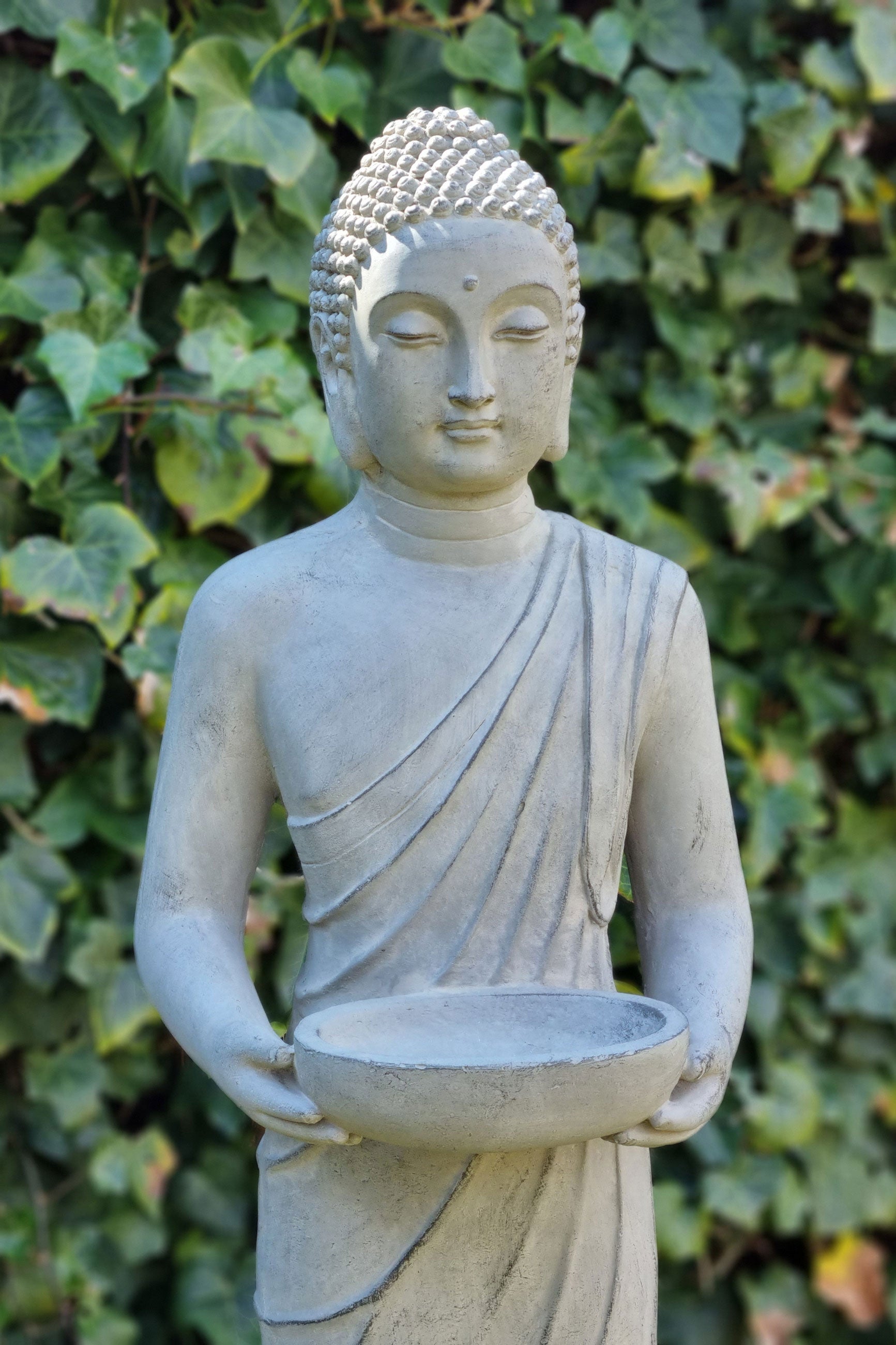 Trädgårdsstaty Buddha 100 cm Boeddha Beelden