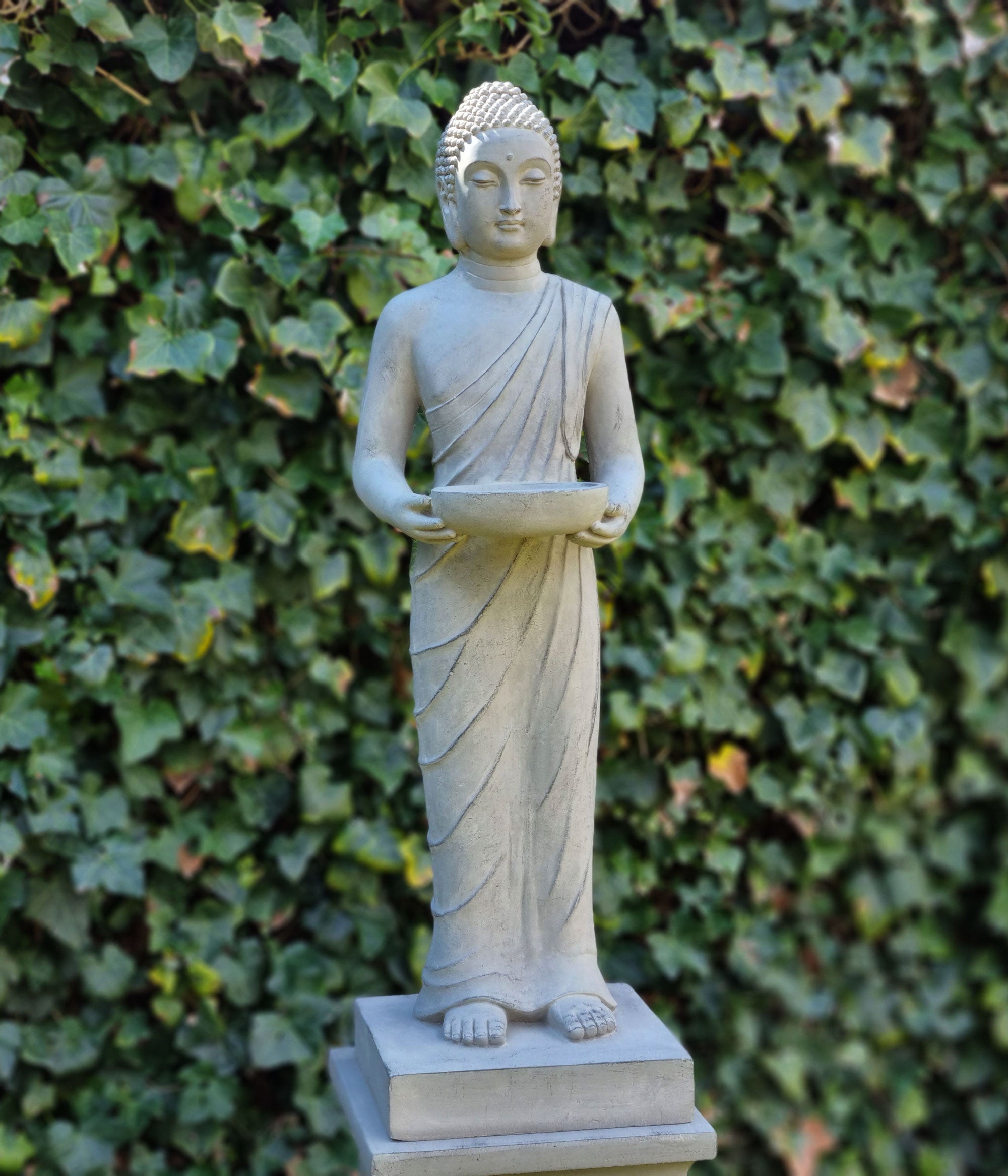 Trädgårdsstaty Buddha 100 cm Boeddha Beelden