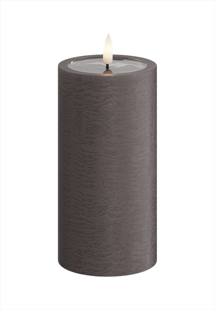 Unique LED Blockljus Mocca 7,5x15 cm Unique Candles