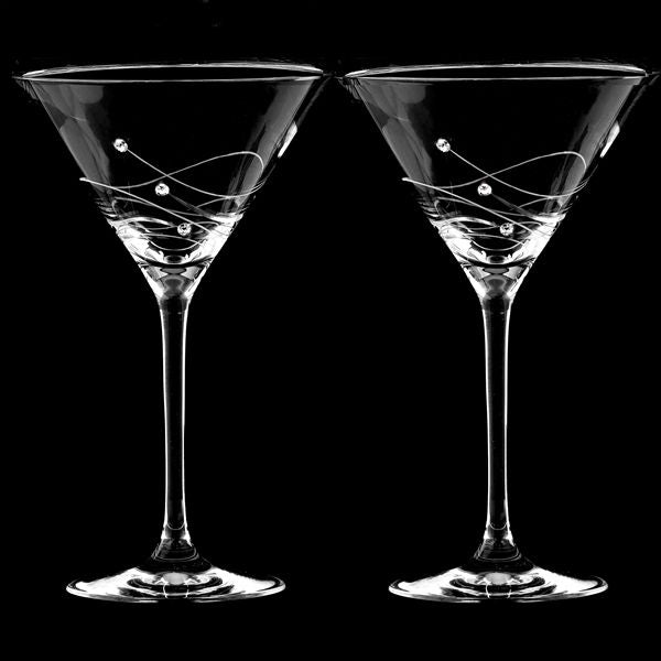 Clio Cocktailglas med Swarovski-kristaller 2 st MATRIVO