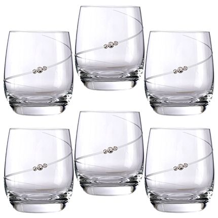 New Pen - Tumbler med Swarovski-kristaller Tumblerglas MATRIVO