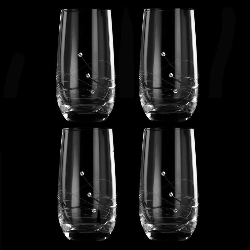 Clio Highball med Swarovski kristaller - 4 st MATRIVO