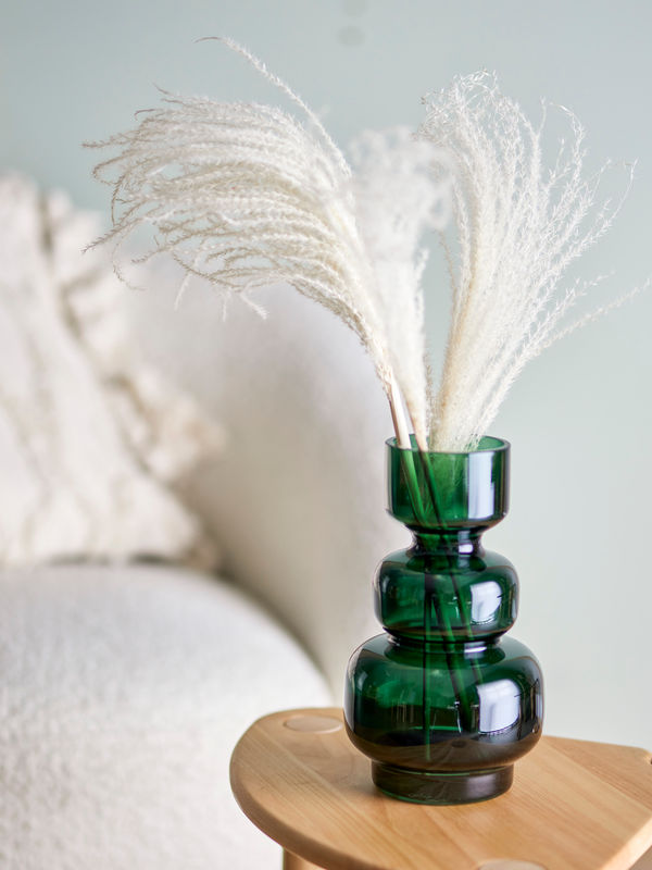 Johnson Vas - Grön, Glas Bloomingville