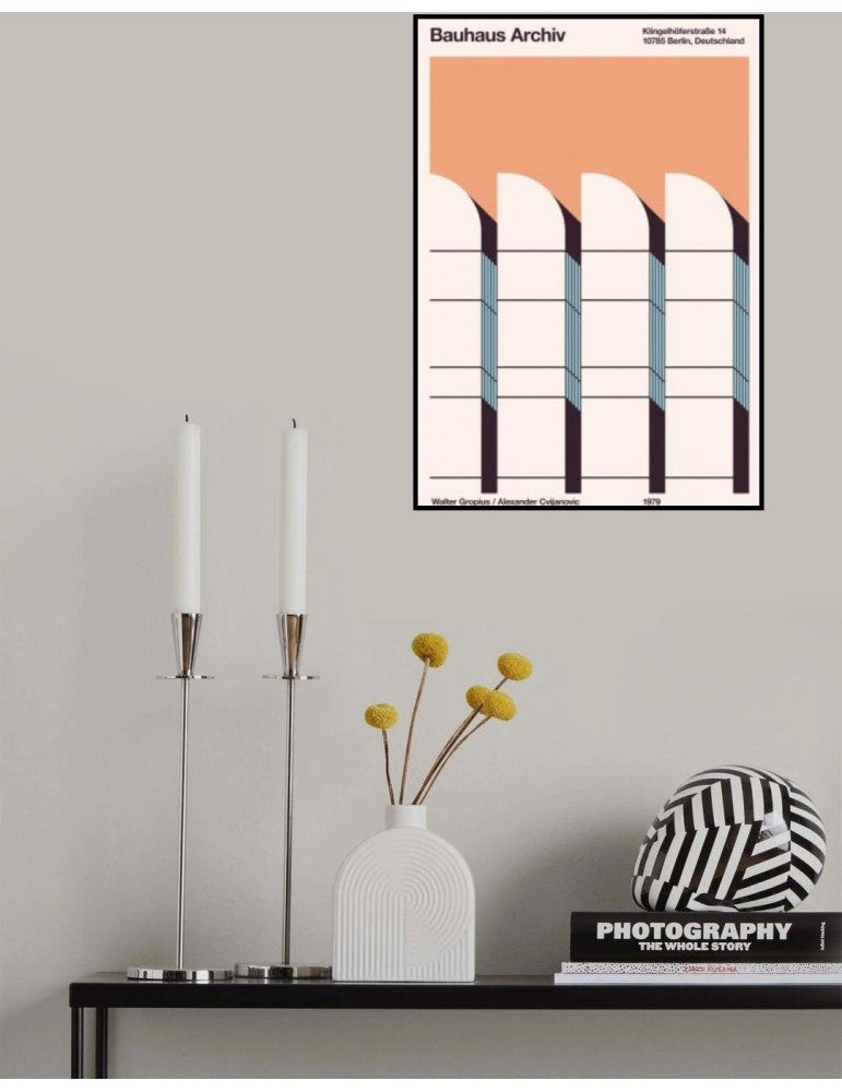 Affisch - Bauhaus Archiv Pelcasa