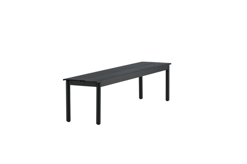 Bänk - Modena - Svart 180cm