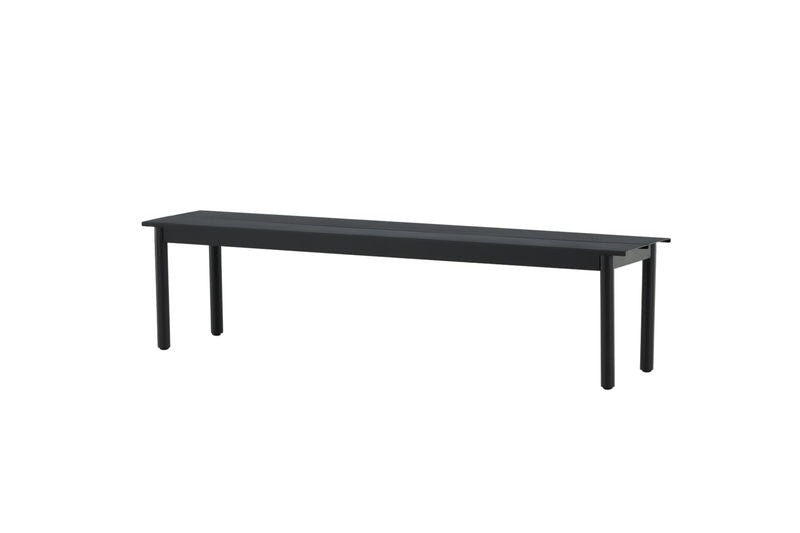 Bänk - Modena - Svart 180cm