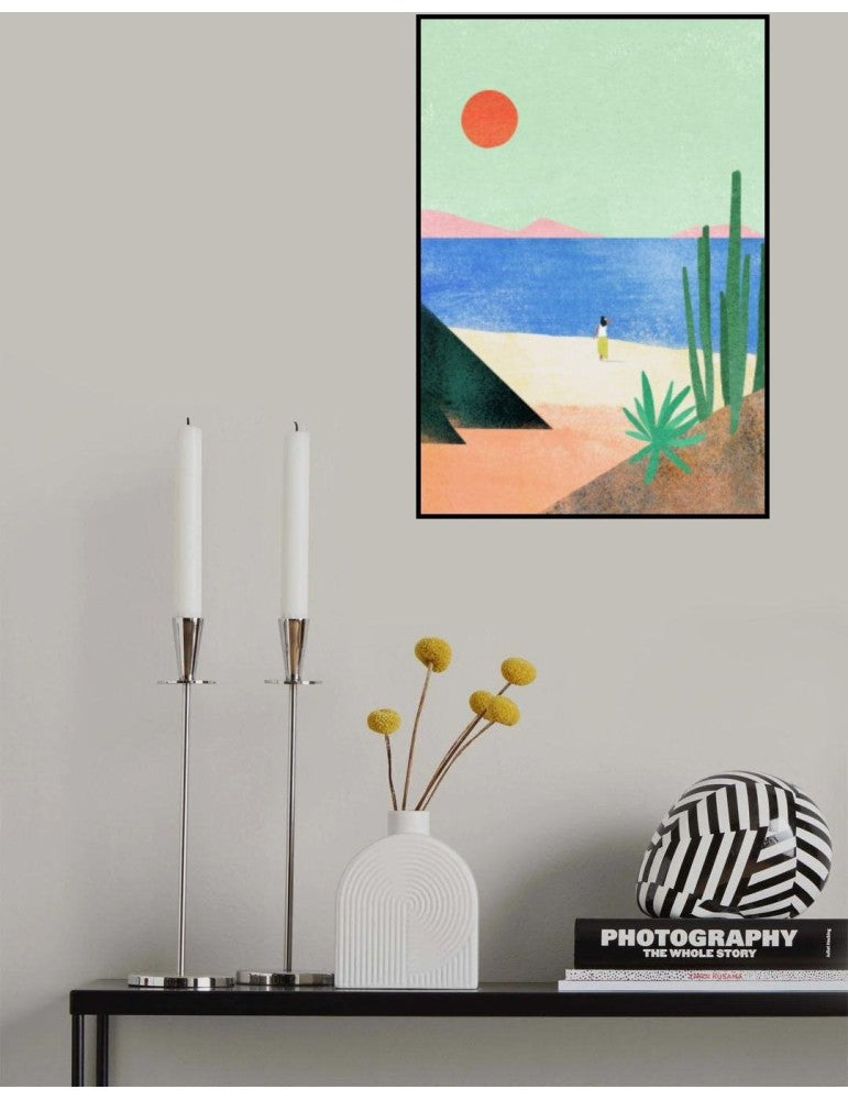 Affisch - Beach Girl Ii Pelcasa