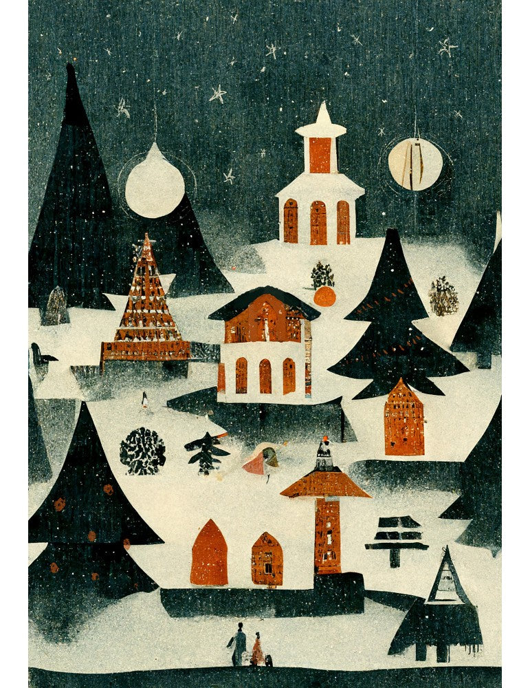Affisch - Before Christmas Pelcasa 21x30 cm