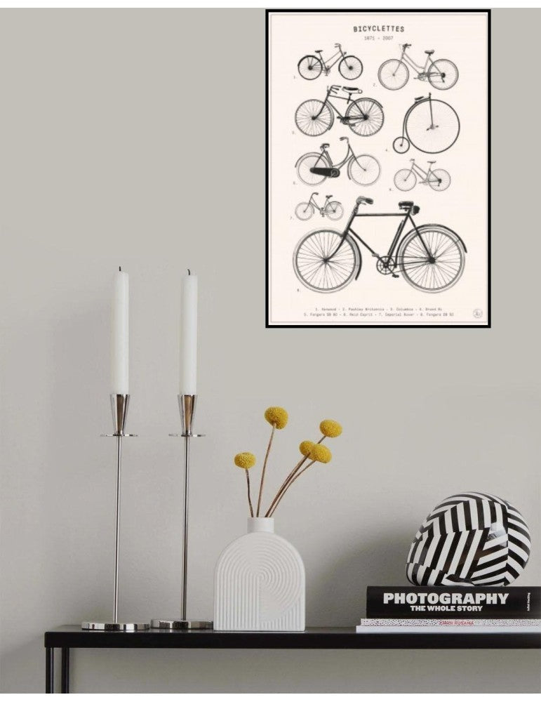 Affisch - Bicyclettes Pelcasa