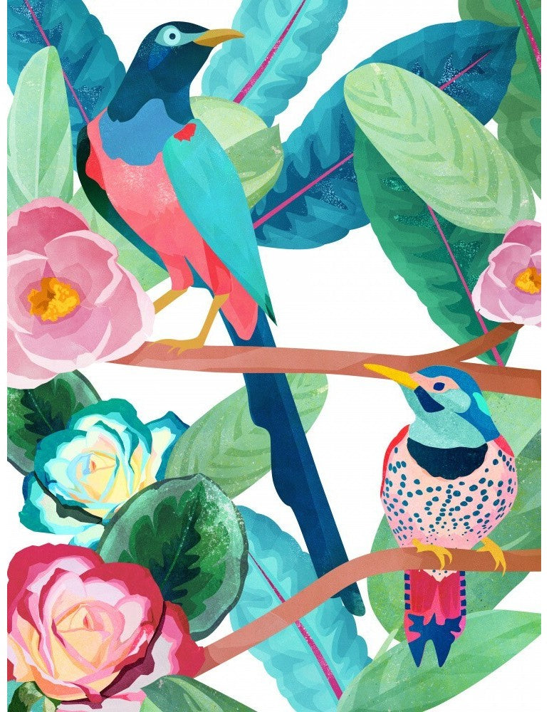 Affisch - Birds Of Spring Pelcasa 21x30