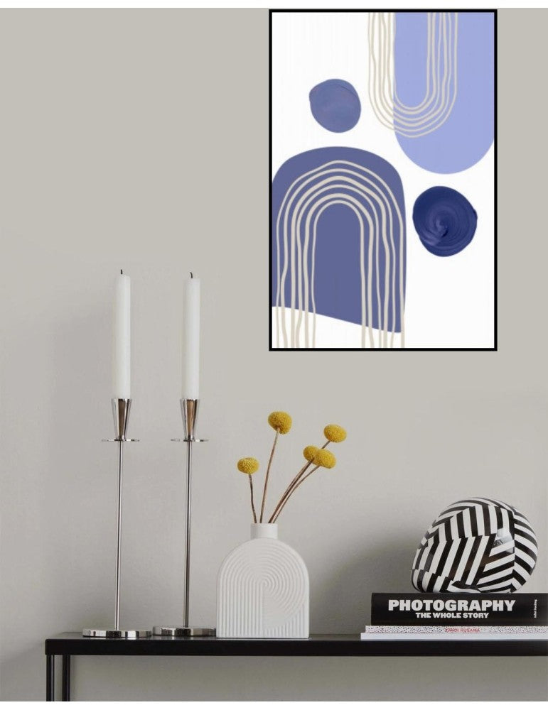 Affisch - Boho Purple Pelcasa