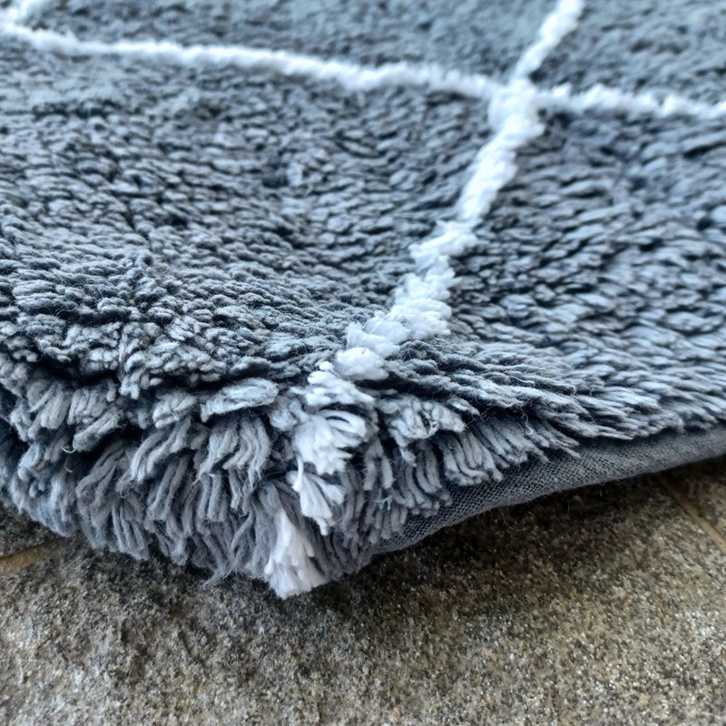 Matta Romb 50x70 cm grå/vit Etol