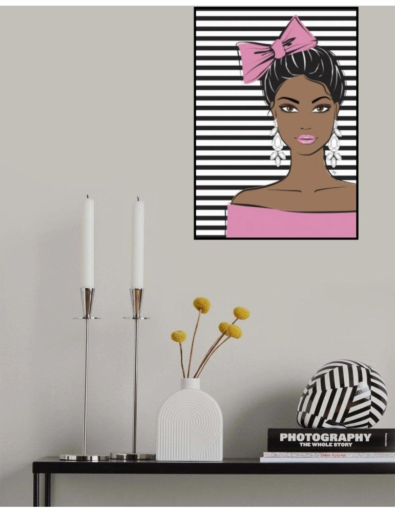 Affisch - Bow Girl Pelcasa 21x30