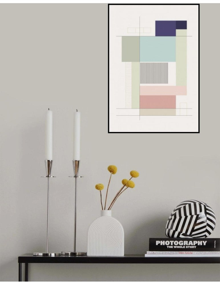 Affisch - Built In Shapes No. 01 Pelcasa