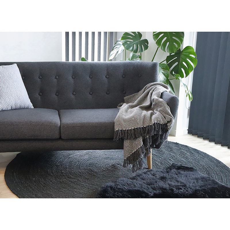 Fårfäll Svart House Nordic