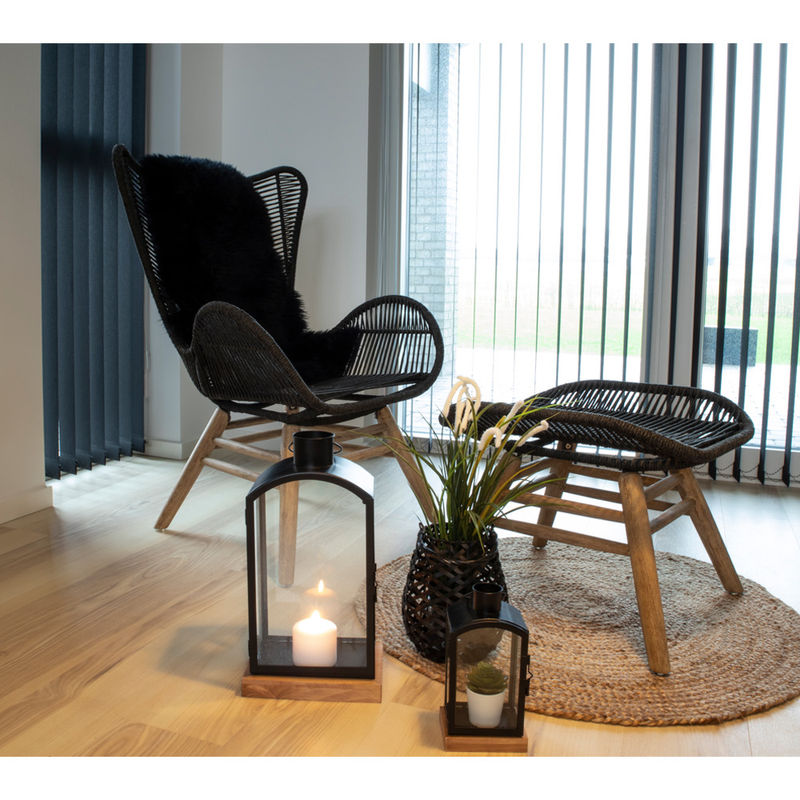 Fårfäll Svart House Nordic