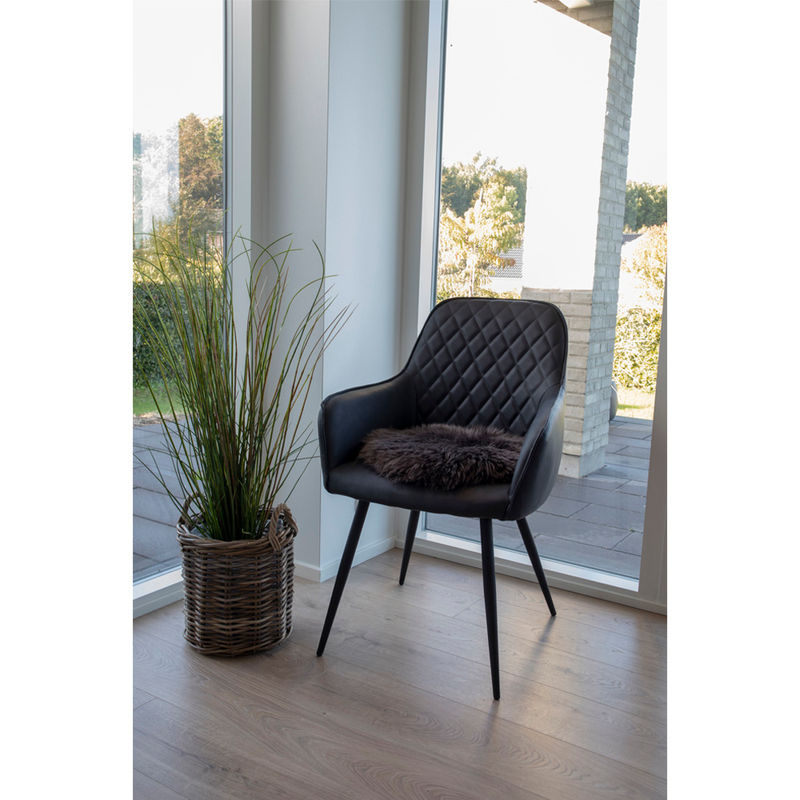 Brun Fårskinnsdyna House Nordic