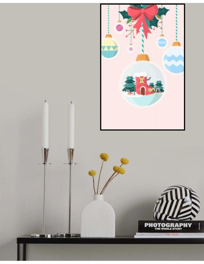 Affisch - Christmas Ball Pelcasa 21x30 cm