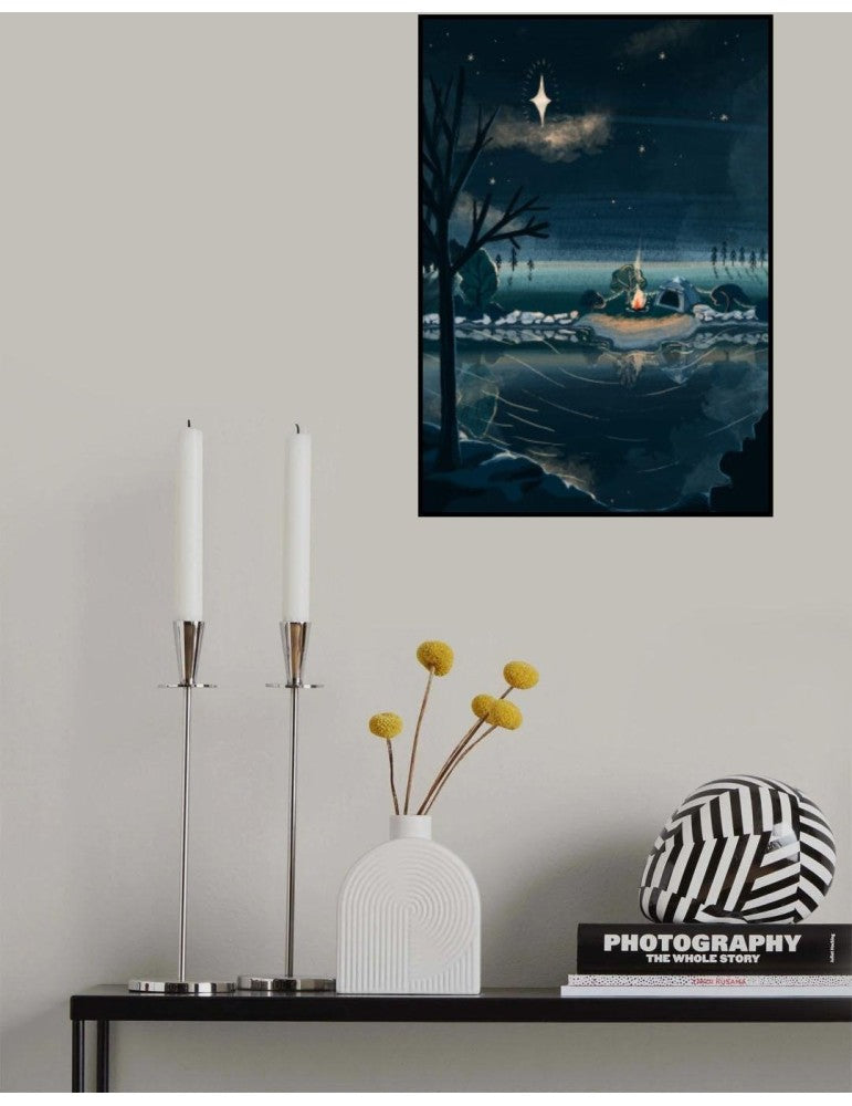 Affisch - Christmas Camping Pelcasa