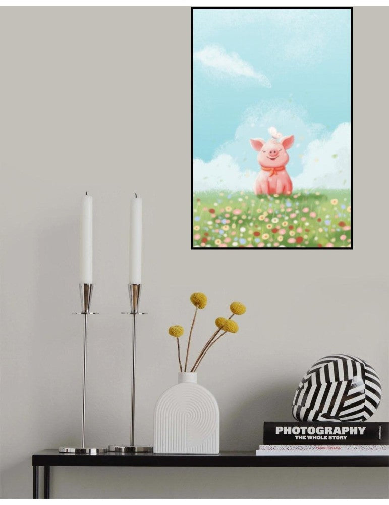 Affisch - Cute Pig Pelcasa