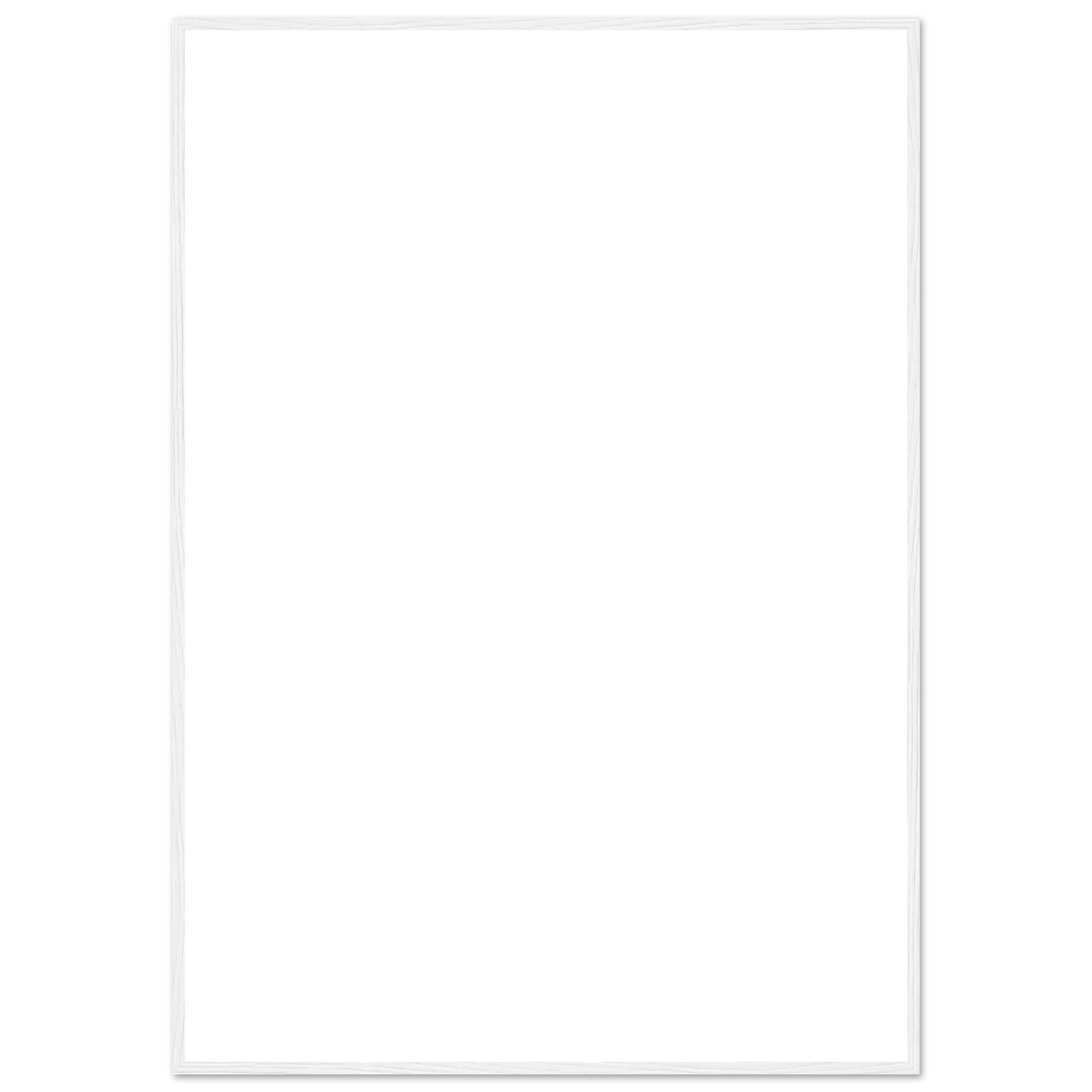 Skapa din egna poster (med ram) Print Material Hemboden 70x100 cm Vit ram