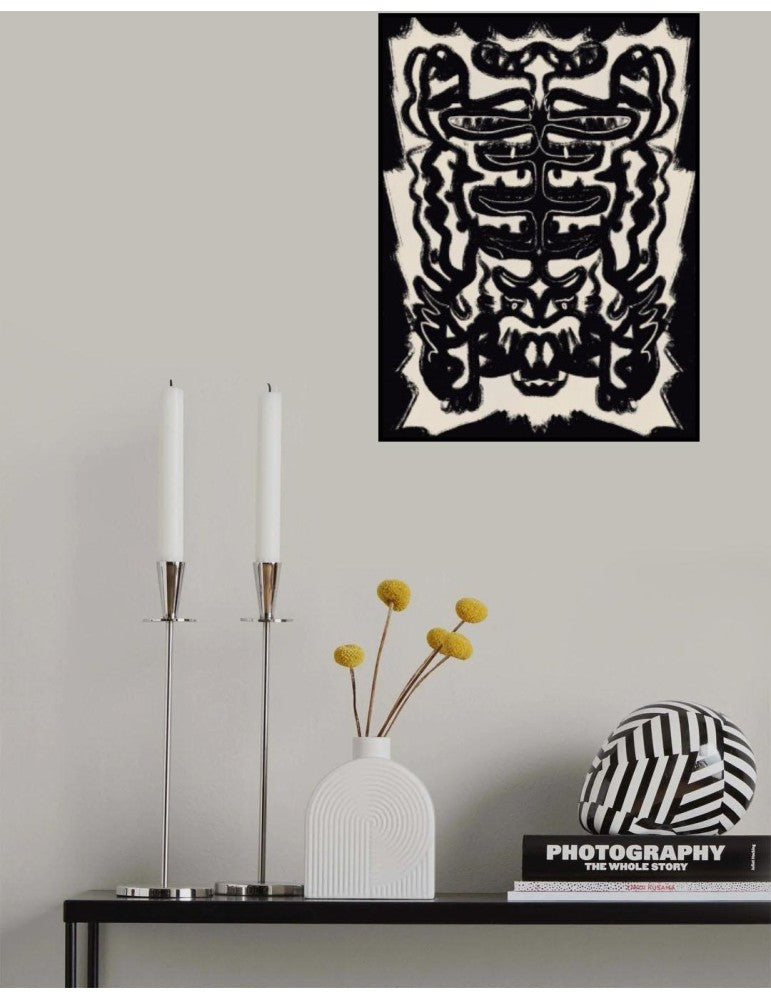 Affisch - Dashing Tiger Pelcasa 21x30