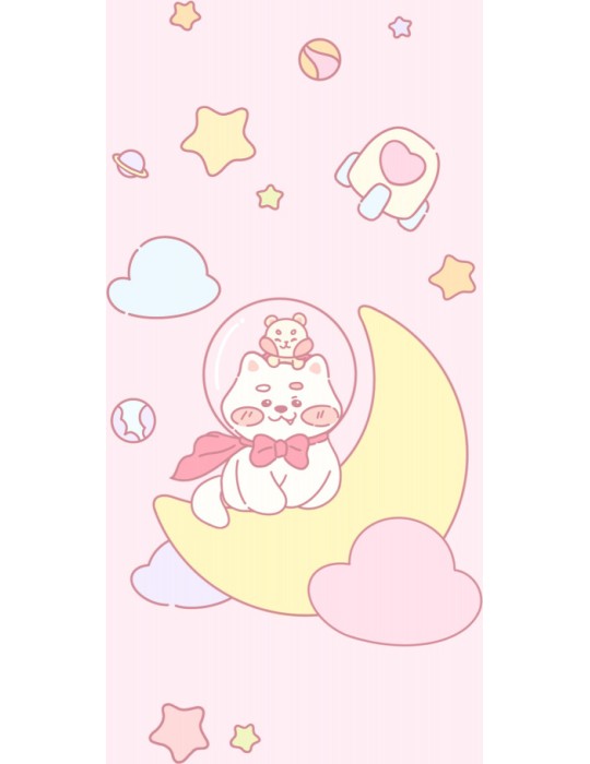 Affisch - Dog And Hamster In Space Pelcasa 21x30