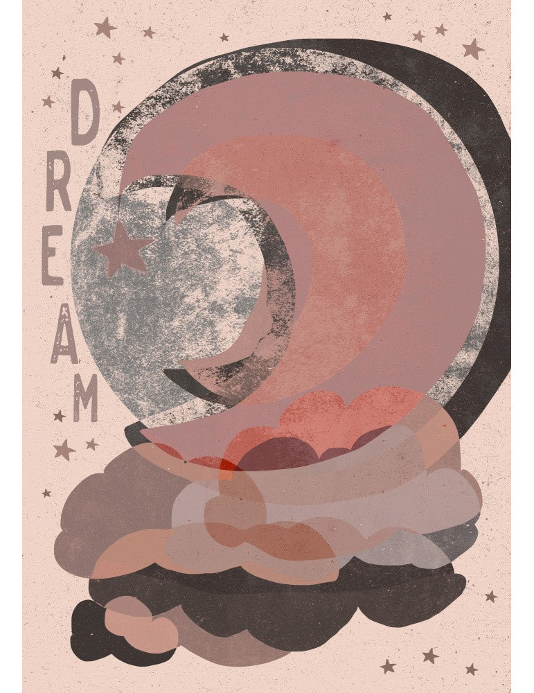 Affisch - Dream (Ljus version) Pelcasa 21x30