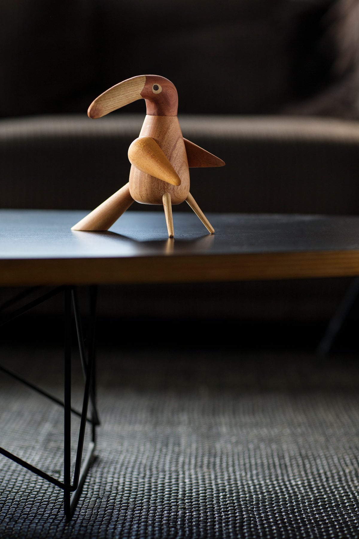 Pepparkvarn The Pepper Bird Original 20,5 cm Mahogny från Spring Copenhagen