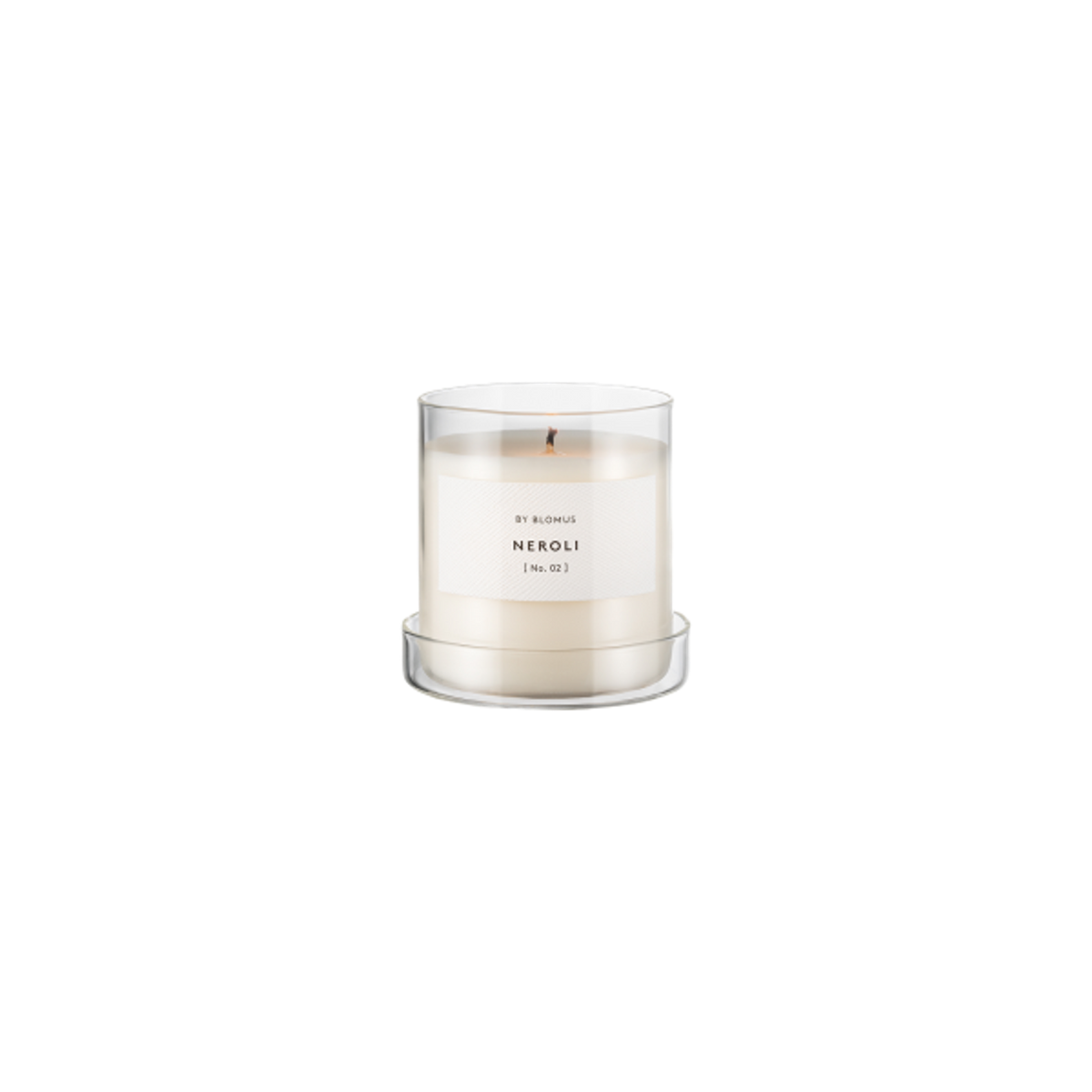 Doftljus Valoa 7,5 cm Neroli Lily White från blomus