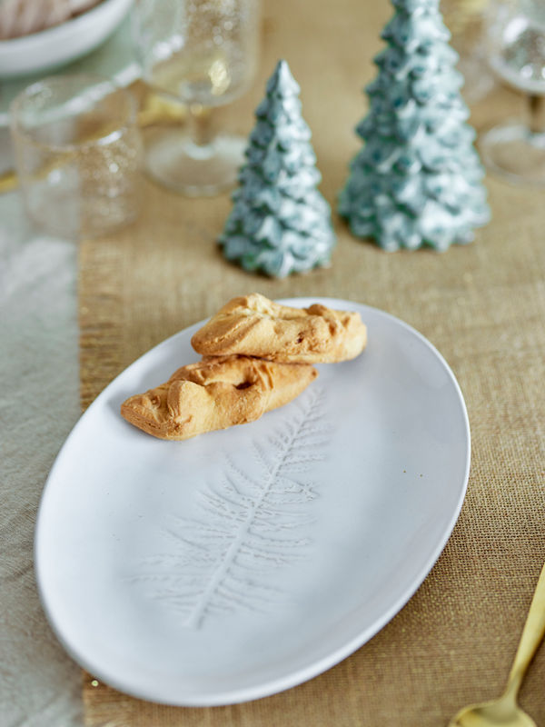 Winter Serveringsfat Oval Bloomingville